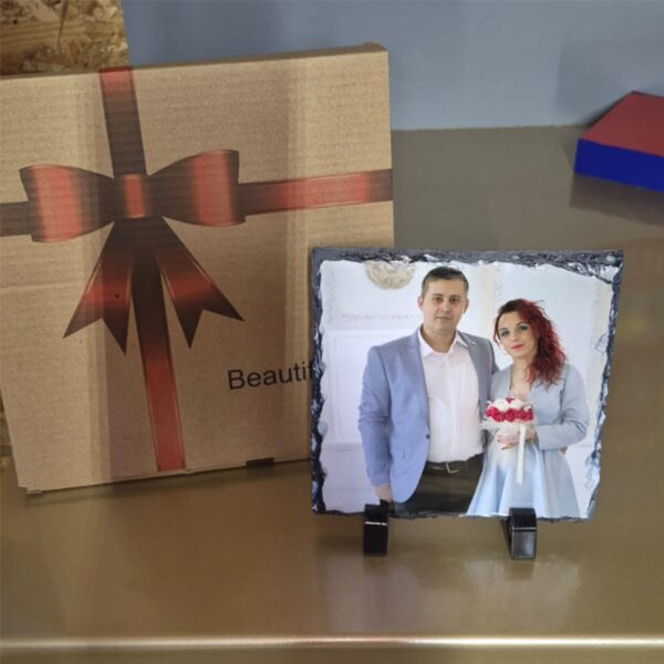 Tablou ARDEZIE personalizat (PIATRA NATURALA) 19X19 | Ragazzi Family